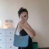 CHANEL 23A 手工坊 HOBO腋下包 AS4220浅蓝
