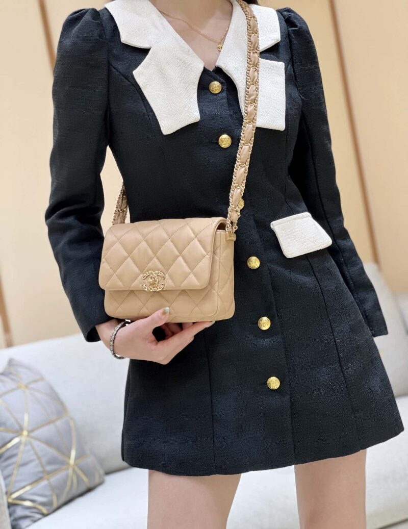 CHANEL 23K 秋冬系列 19复古豆腐包 AS4423 - Image 2