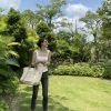 CHANEL 珍珠logo年度最美刺绣沙滩包 A66941