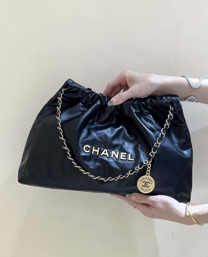 CHANEL 24C 早春度假系列 22横版垃圾袋 AS4486
