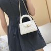 CHANEL 23K 秋冬系列 超火爆Kelly 包 AS4416白色