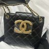 CHANEL 24C 早春度假系列 大双C复古tote腋下包 AS4596