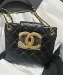 CHANEL 24C 早春度假系列 大双C复古tote腋下包 AS4596