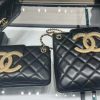 CHANEL 24C 早春度假系列 复古大双C 法棍包 AS4611