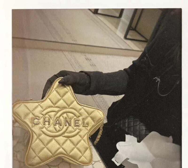 CHANEL 24C 早春度假系列限量版星星包 AS4579金色 - Image 2