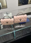 CHANEL 23K 新款水钻手柄woc AP3645粉色