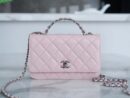 CHANEL 23K 新款水钻手柄woc AP3645粉色