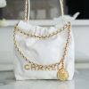 wsxc1701885554606_0.jpg CHANEL 23s春夏新款22Mini bag 原产皮 AS3980白色