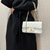 CHANEL 𝟐𝟑𝐂 金属球 𝗠𝗶𝗻𝗶 仙女白 AS1787