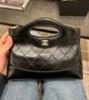 CHANEL 24C 横款31bagmini AS3656黑色