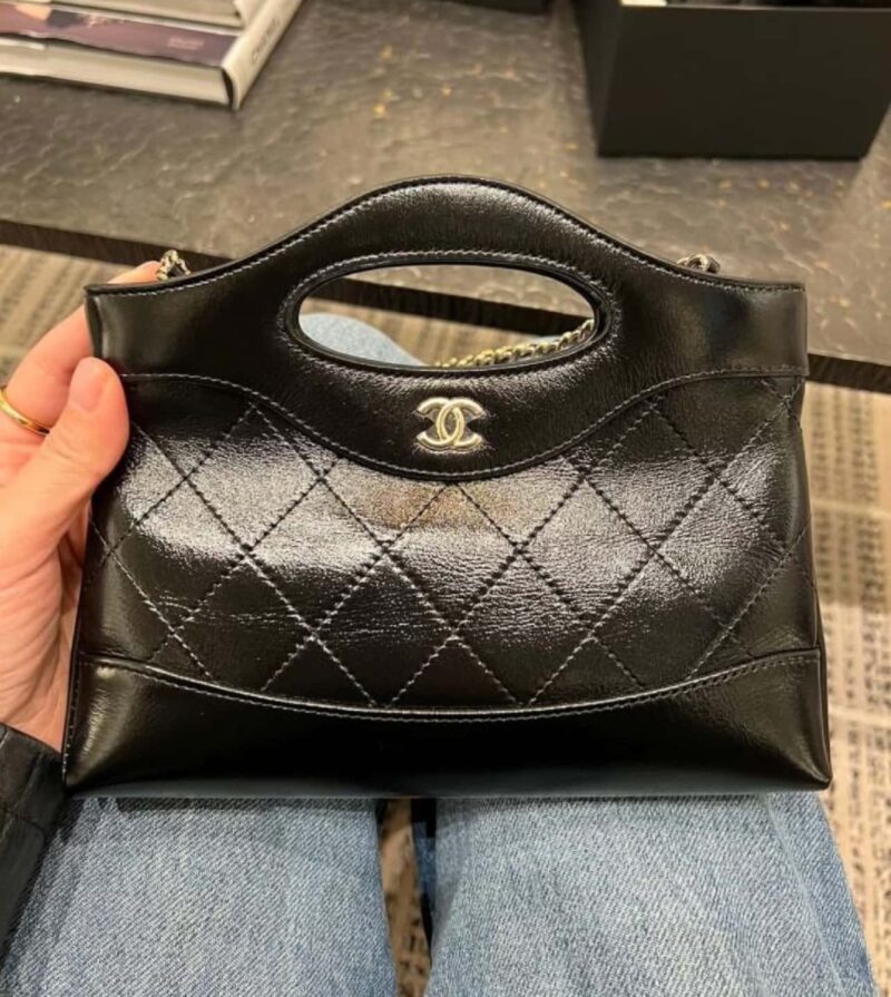 CHANEL 24C 横款31bagmini AS3656黑色 - Image 2
