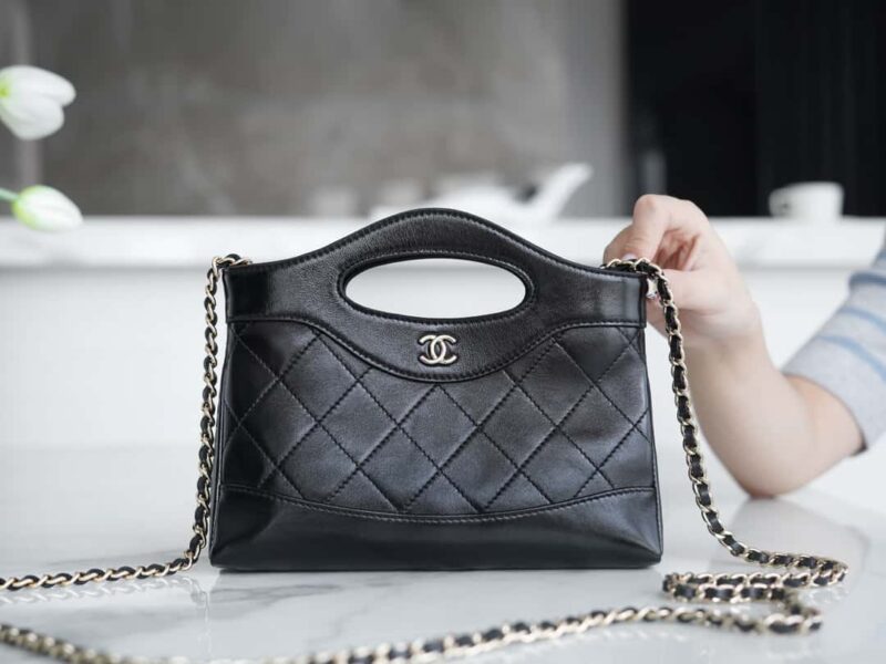 CHANEL 24C 横款31bagmini AS3656黑色