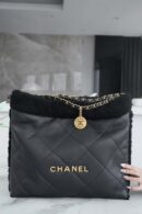 CHANEL 季节限定泰迪熊款 AS3261黑色