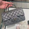 CHANEL 𝟐𝟑k 秋冬新款“双C”手柄CF 深灰色 AS2431