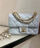 CHANEL 24P 春夏预告系列限量版珍珠方胖子 AS4385