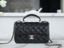 CHANEL 23P 手柄款cfmini 黑🖤AS2431