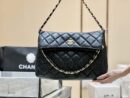 CHANEL 24p maxi hobo黑色AS4777