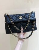 CHANEL 24p maxi hobo黑色AS4754