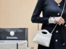 CHANEL 24S 31bag nano 油蜡羊皮 AP3656白色