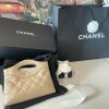 CHANEL 24S 31bag nano 油蜡羊皮 AP3656奶茶色