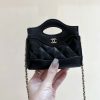 CHANEL 24S 春夏系列 超迷你小废包 AP3875黑色