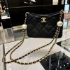 CHANEL 24S 春夏系列双珍珠汤圆hobo AS4859