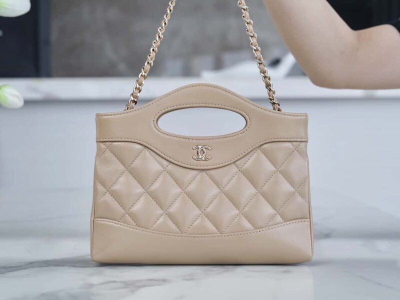 𝐂𝐇𝐀𝐍𝐄𝐋 𝟐𝟒𝐬 横款31bag 𝐧𝐚𝐧𝐨 奶茶杏🧋AP3656