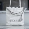 Chanel 23S 22Mini bag 白银 AS3980