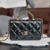 wsxc1726234452976_8.jpg CHANEL 𝟐𝟒𝐛 Flap新型粗链手柄 Woc 黑色➿AP4166 B17675 94305
