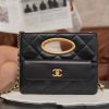 CHANEL 24B 高级手工坊 晚宴包 黑色 AS5038 B17663 94305