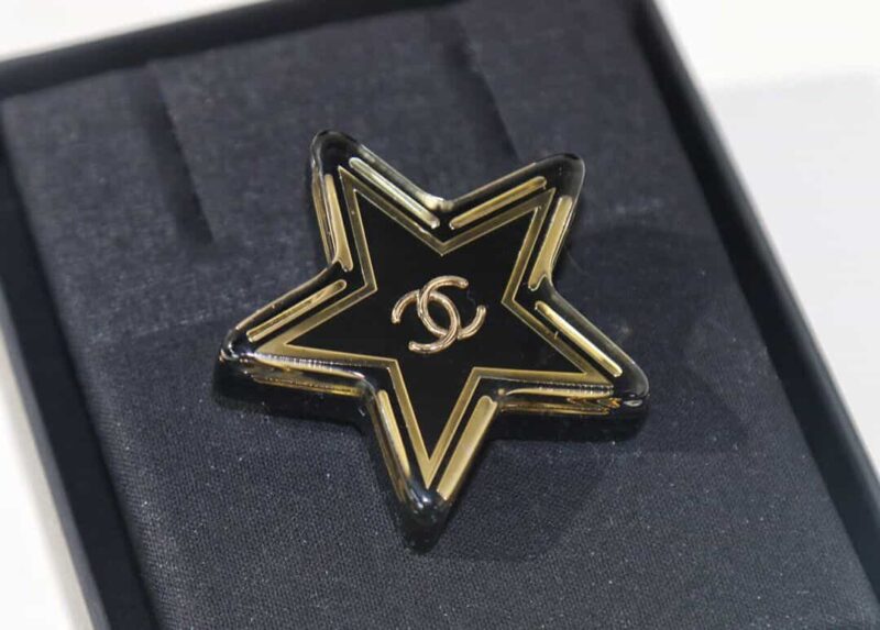 CHANEL香奈儿双c五角星胸针