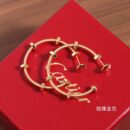 ☀卡地亚Cartier ECROU DE CARTIER 螺丝耳钉耳环