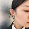 ☑️DIOR迪奥满钻蝴蝶珍珠CD耳钉耳环