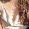 ☑️TIFFANY&Co.蒂芙尼满钻桃心爱心项链