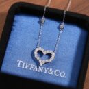 ☑️TIFFANY&Co.蒂芙尼满钻桃心爱心项链