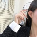 ☑️DIOR迪奥金色圆形CD耳钉耳环