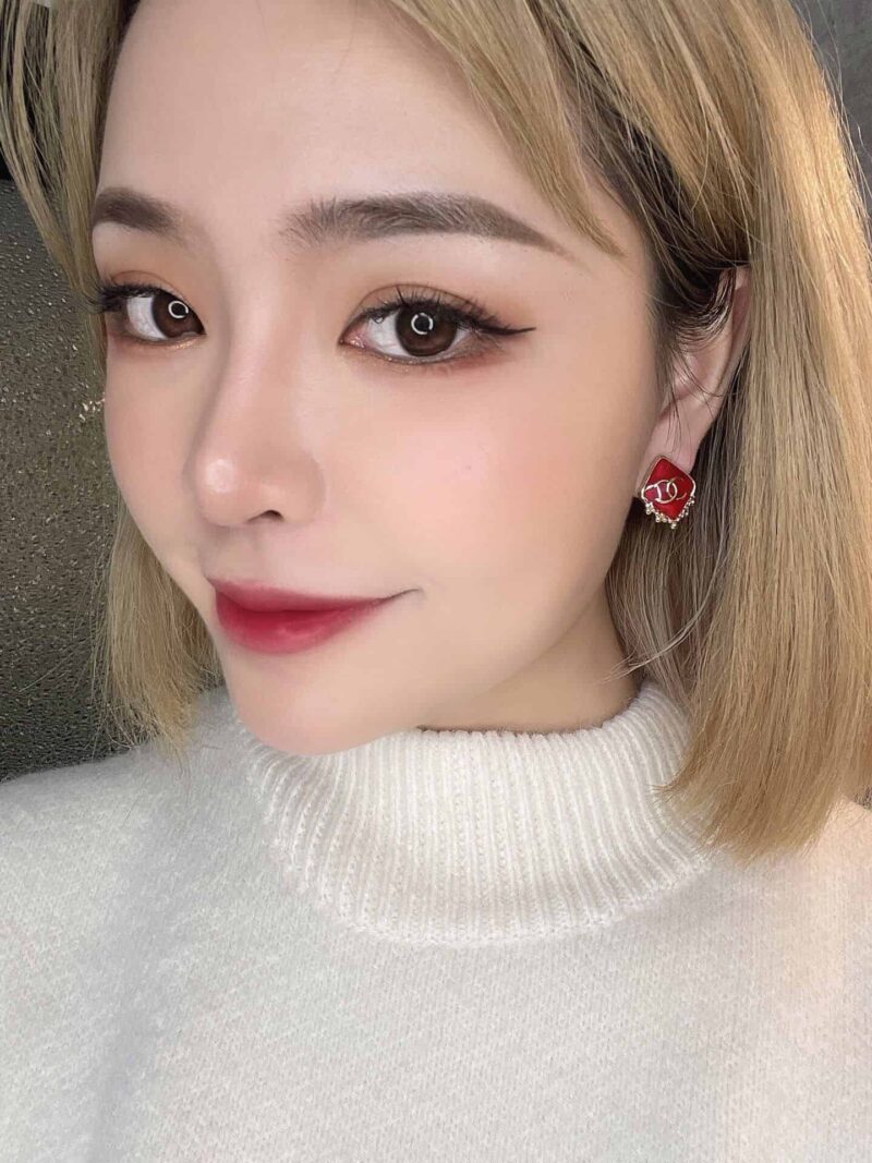 CHANEL香奈儿双c耳钉耳环 - Image 3