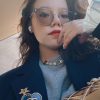 ☀️☑️ 香奈儿牛仔双c纽扣颈链项链 ☀️