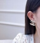 ☀️☑️ 香奈儿c1双c方钻耳钉耳环 ☀️