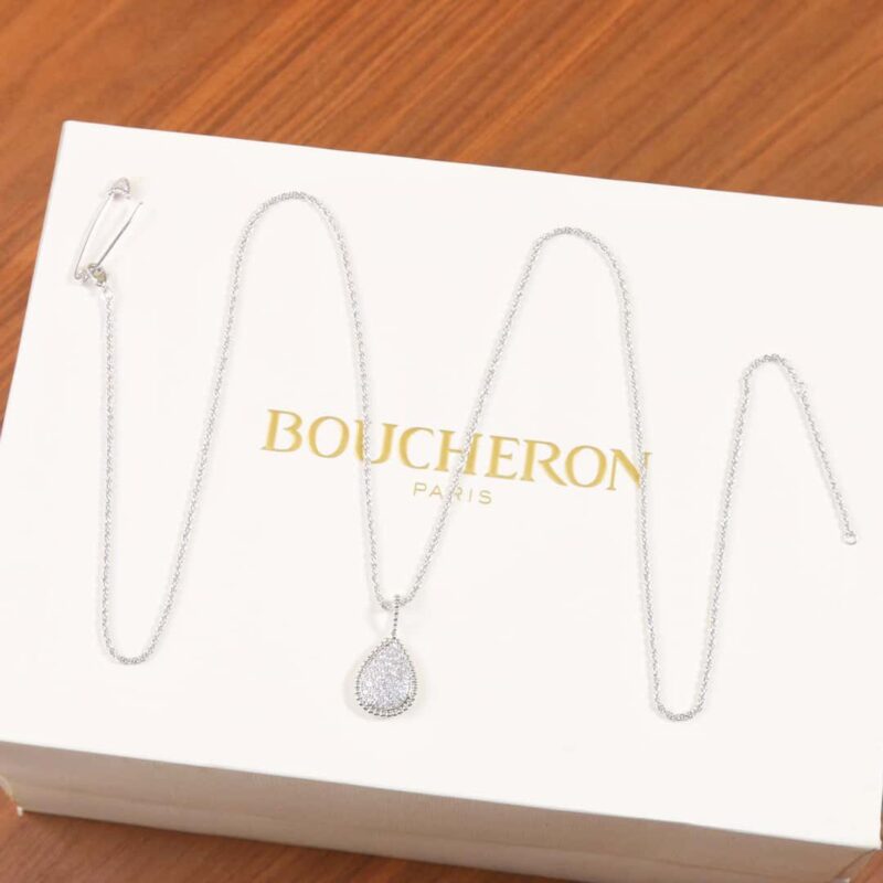 ☀ BOUCHERON/宝诗龙SERPENT BOHEME系列满钻水滴💧项链 - Image 15