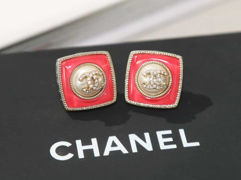 CHANEL香奈儿双c耳钉耳环 - Image 3