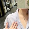 ☀️Van Cleef &Arpels 梵克雅宝彼得石银曜石项链 ☀