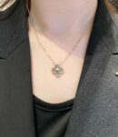 ☀️Van Cleef &Arpels 梵克雅宝彼得石项链 ☀