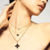 ☀Louis Vuitton 路易威登 lv菱形贝母项链 ☀