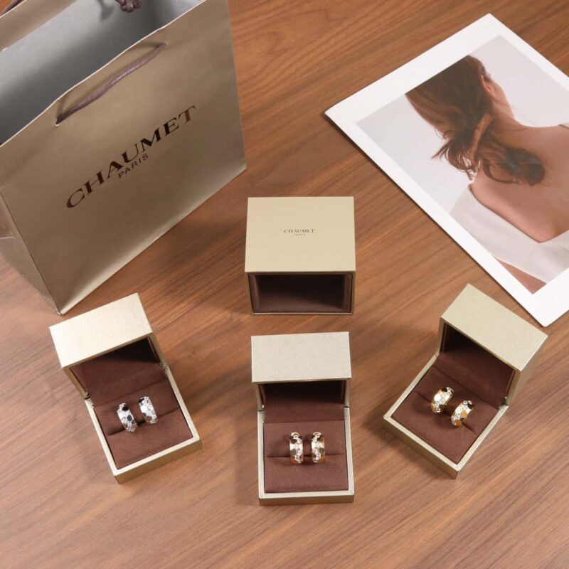 ☀️尚美巴黎 CHAUMET BEE MY LOVE爱•巢系列蜂窝耳环耳钉 ☀️ - Image 3