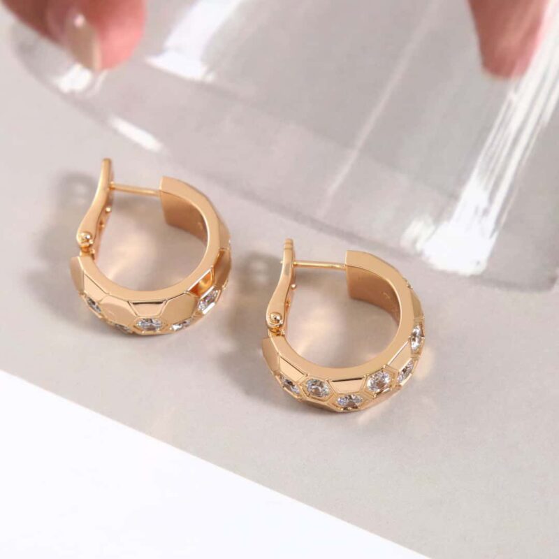 ☀️尚美巴黎 CHAUMET BEE MY LOVE爱•巢系列蜂窝耳环耳钉 ☀️ - Image 8