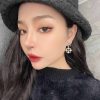 CHANEL香奈儿金色双c皇冠耳钉耳环