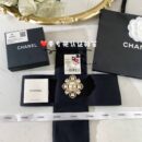 CHANEL香奈儿双c珍珠胸针