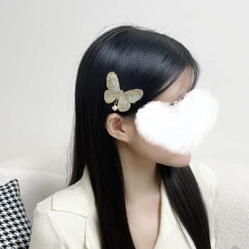 ☑️DIOR迪奥MÉTAMORPHOSE蝴蝶发夹发卡 - Image 3