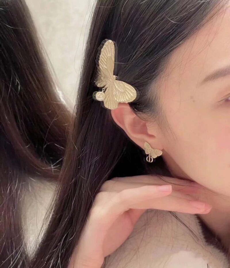 ☑️DIOR迪奥MÉTAMORPHOSE蝴蝶发夹发卡 - Image 10